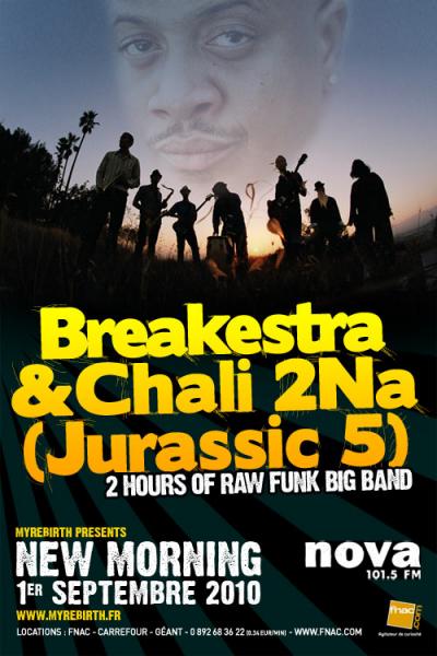 BREAKESTRA + CHALI 2NA (JURASSIC 5) en concert au NEW [...]