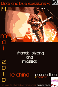 Black & Blue Sessions #7 Franck Biyong & Massak