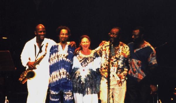 Claudine François Métis Quintet à Abidjan