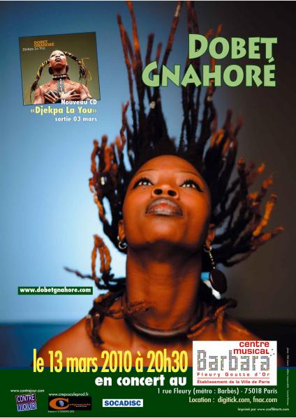 Concert Dobet Gnahoré