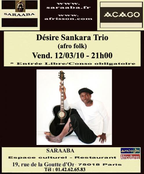 Désire Sankara Trio (Afro Folk)