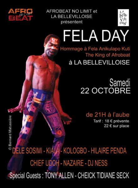 Fela day2011 - Hommage à Fela ANIKULAPO KUTI, the king of [...]