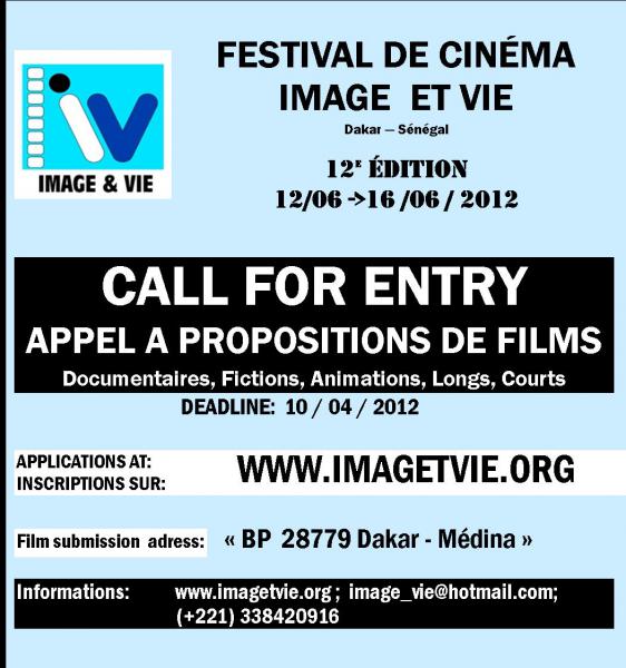 Festival de cinéma Image et Vie 2012