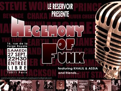 Hegemony Of Funk feat Khalil, Assia and Friends