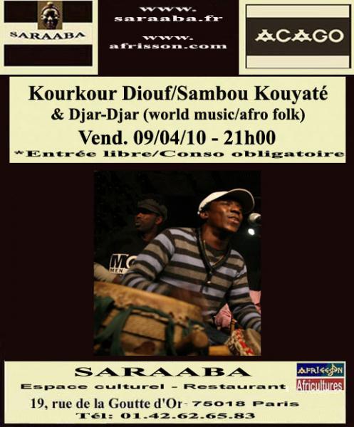 Concert Kourkour / Sambou Kouyaté & Djar-Djar