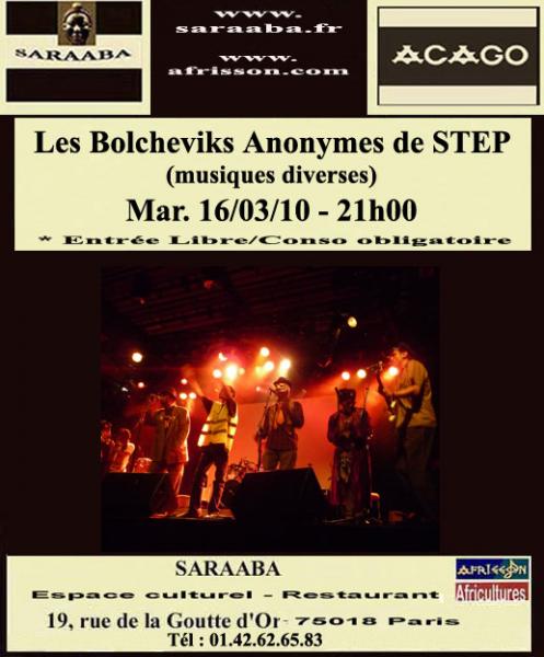 Les Bolcheviks Anonymes de STEP (musiques diverses)