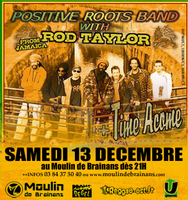 Rod Taylor + Positive Roots Band
