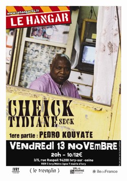 Concert Cheikh Tidiane Seck + Pedro Kouyaté au Hangar