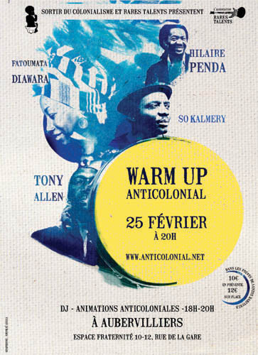 Warm up anticolonial : Hilaire Penda - Tony Allen - [...]