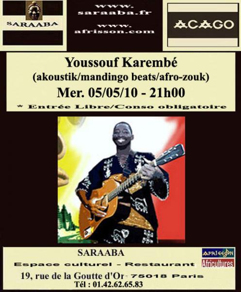 Concert Youssouf Karembé (akoustik/mandingo [...]
