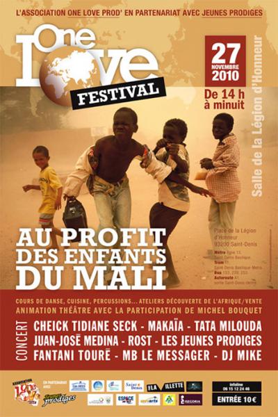 One love festival pour le Mali