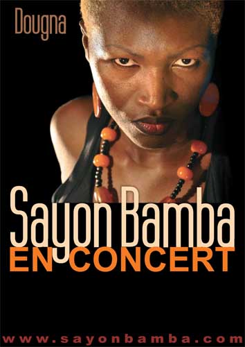 Sayon Bamba en concert