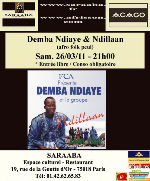 Demba Ndiaye & Ndillaan (afro folk peul)
