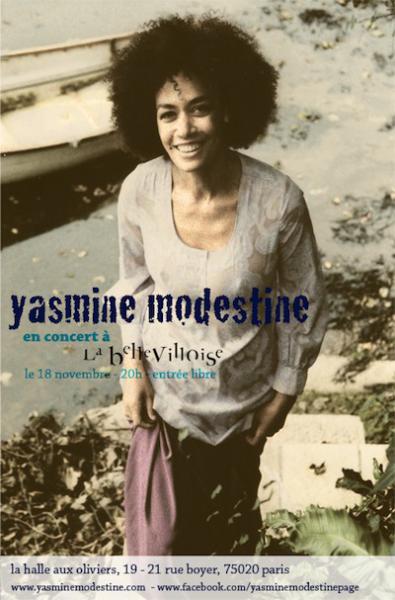 Yasmine Modestine en concert