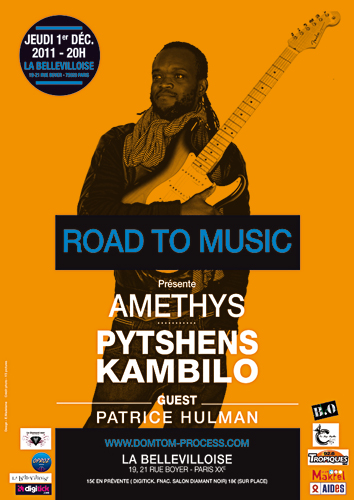 Road to Music #3 / Pytshens Kambilo, Amethys et Patrice [...]