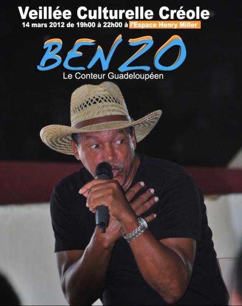 Veillée Culturelle Créole avec Benzo, le Conteur [...]