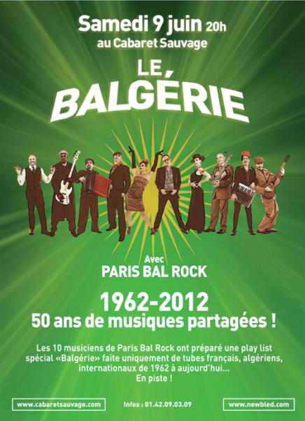 LE BALGERIE avec le Paris Bal Rock – Festival Newbled