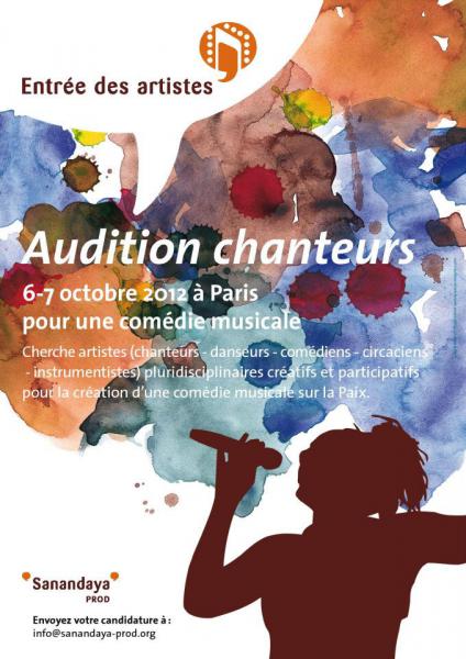 Audition de chanteurs à Paris pour la création d'une [...]