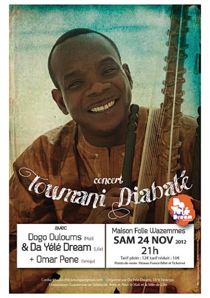 concert Toumani Diabaté & Da Yele Dream + Omar Pene