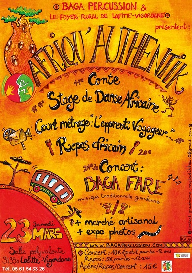Journée Afriqu'Authentik le 23 mars à Lafitte-Vigordane [...]