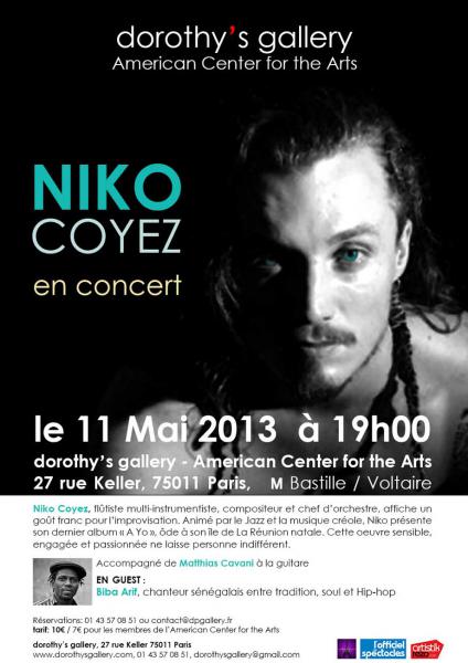 CONCERT Niko Coyez en session acoustique – Invité : Biba [...]