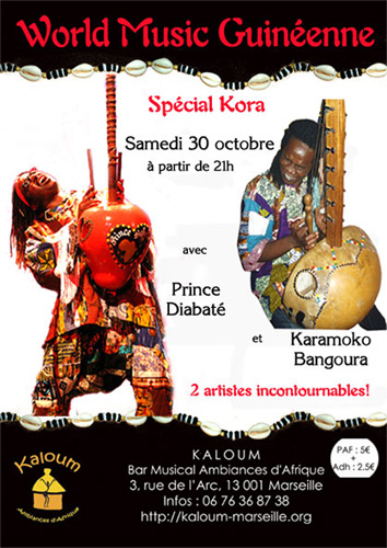 Concert de World Music Guinéenne