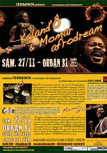 Momar Afrodream en concert