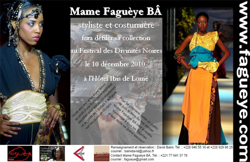 Défilé de mode de la styliste sénégalaise Mame Faguèye [...]