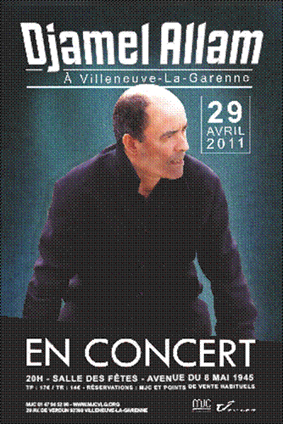Djamel Allam en concert