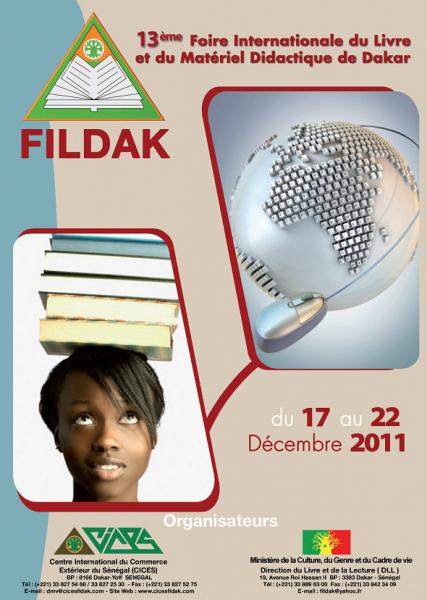 Foire Internationnale du Livre de Dakar sur RFI