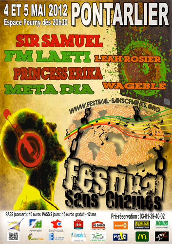 4ème édition Festival Sans Chaînes 2012