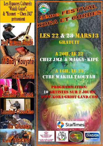 Festival Kora et cordes 2013
