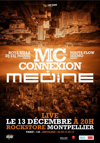 Concert MEDINE + MC CONNEXION
