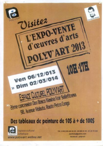 Expo-vente d'oeuvres d'Arts POLYVART 2013