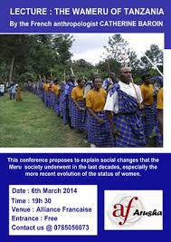 Lecture: The Wameru of Tanzania