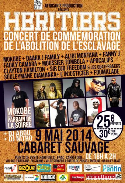 Héritiers Concert de Commémoration de l'Abolition de [...]
