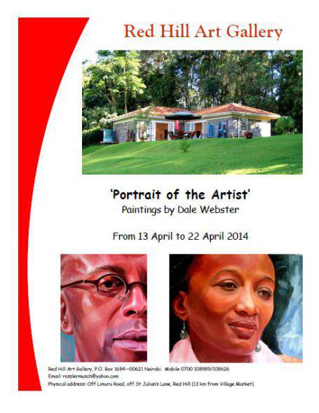 Exhibition of Portraits of Kenyan Artists by Dale Webster