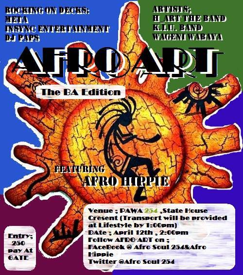 Afro Art The BA Edition at PAWA254 