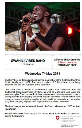 Swahili Vibes Zanzibar live performance