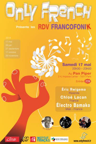 Only French présente le 1er RDV Francofonik à Paris