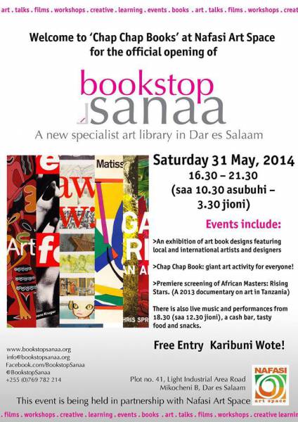 Bookstop Sanaa - a new specialist art library in Dar es [...]