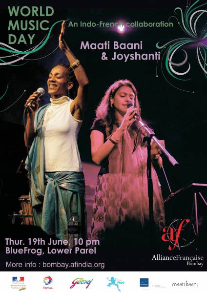 Joyshanti et Maati Baani en concert à Bombay
