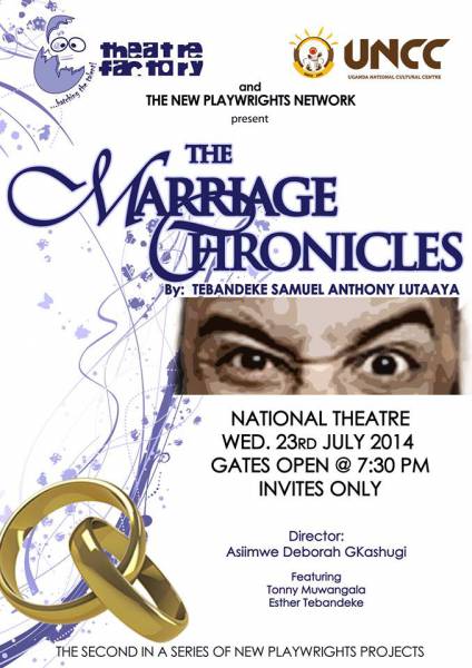 THE MARRIAGE CHRONICLES- NATIONAL THEATRE