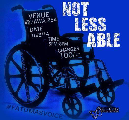 FatumasVoice #NotLessAble