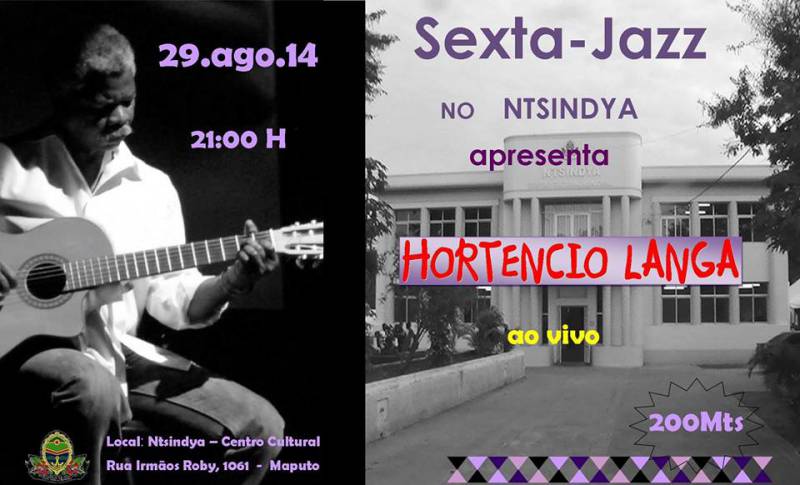 Sexta Jazz no Ntsindya com: Hortencio Langa