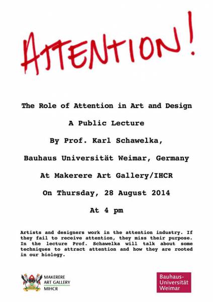  The Role of Attention in Art and Design @Makerere Art [...]