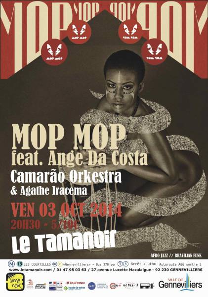 Mop Mop feat. Ange Da Costa + Camarao Orkestra & Agathe [...]