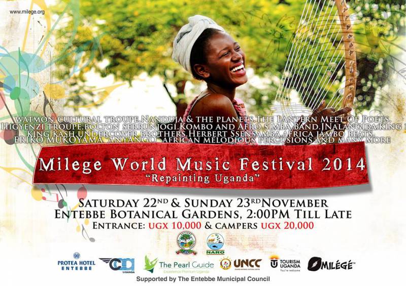 Milege World Music Festival- Entebbe Botanical Gardens