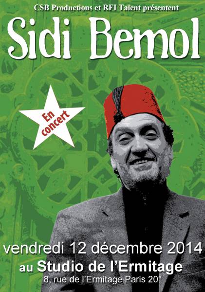 Sidi Bémol en concert à Paris