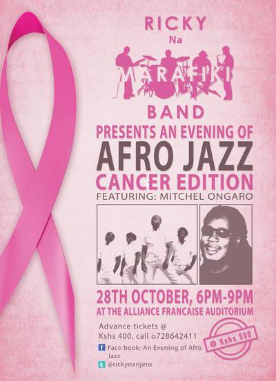 An Evening of Afro jazz Cancer edition